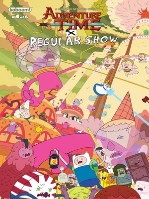 cover image of Adventure Time/Regular Show (2017), Issue 4